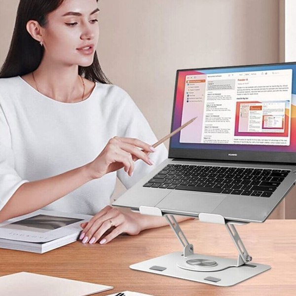 黑色电脑支架可旋转360度-10