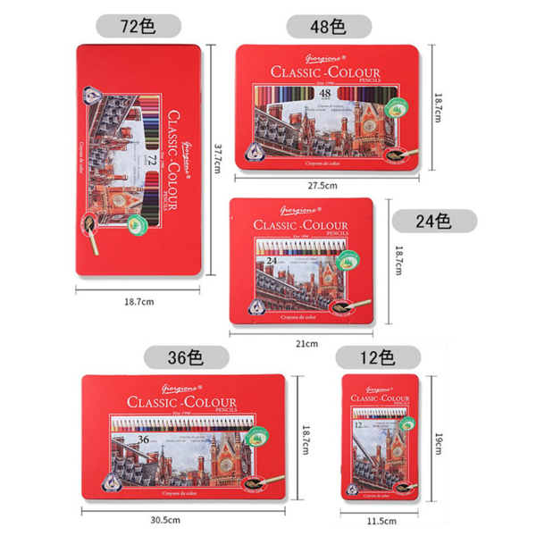 彩铅套装 油性G-MT 36色-4