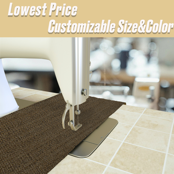 4'X50' 棕色HDPE围栏-4