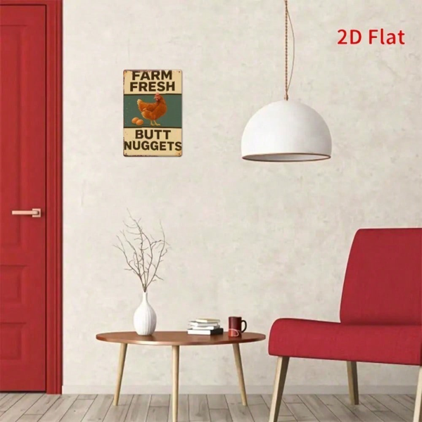 CIFbuy8x12 英寸 ( 20.3x30.5cm )复古风乡村风铝合金标牌Farmhouse（TikTok、temu下自提）-7