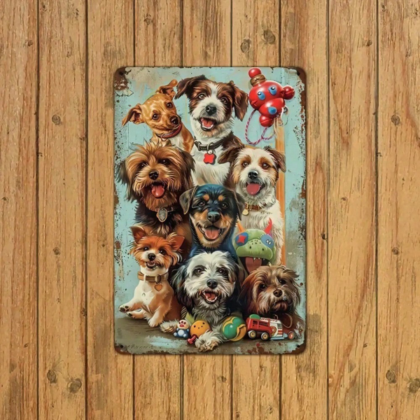 CIFbuy8x12 英寸 ( 20.3x30.5cm )复古风怀旧风铝合金标牌适用于家居、酒吧、咖啡馆（TikTok、temu下自提）-2