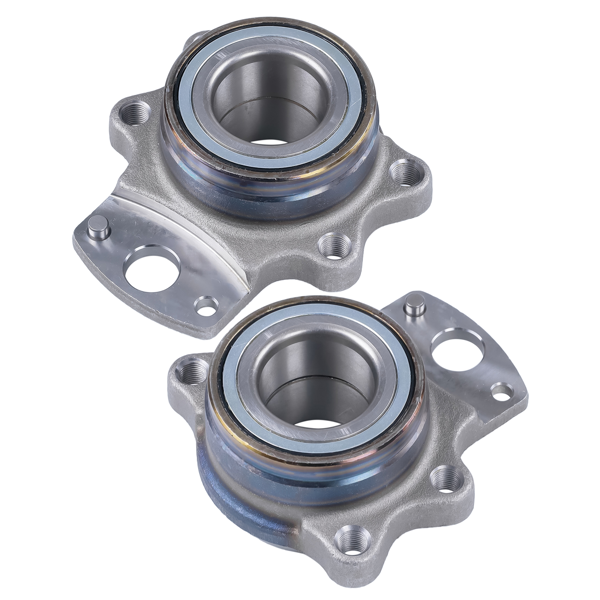 轮毂单元 2Pcs Rear Wheel Bearing and Hub Assembly Fit for INFINITI Q45 Nissan 300ZX Coupe Sedan 1990-1996-1