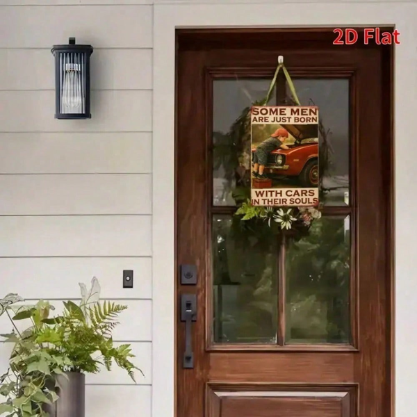 CIFbuy8x12 英寸 ( 20.3x30.5cm )复古风乡村风铝合金标牌适用于车库、Office（TikTok、temu下自提）-5