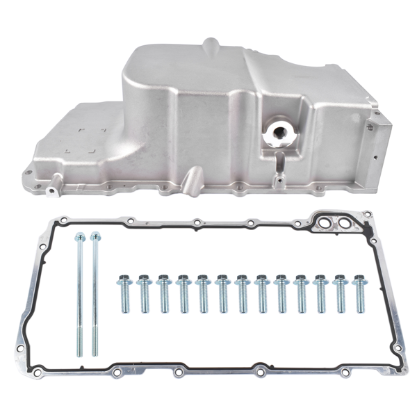 油底壳 Engine Oil Pan with Gasket Fits for Chevy Camaro 2010-2015 Caprice SS Pontiac G8 2008-2009 6.0 6.2L 12640748 12622559-6