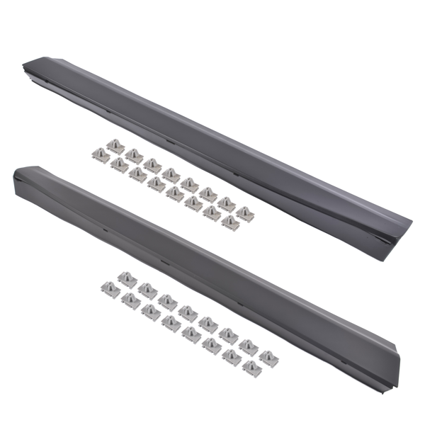 车门下饰条 Pair Front Left & Right Lower Door Trim Molding Black Fit for Cadillac XT5 2.0L 3.6L 2017-2025 85617328 85617327-2