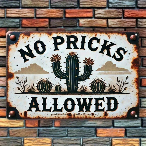 CIFbuy12x8 英寸 ( 30.5x20.3cm )复古风乡村风铝合金标牌（TikTok、temu下自提）-3