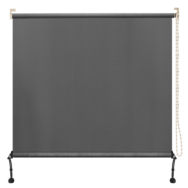 7'X8' 浅灰色HDPE拼接卷帘-6