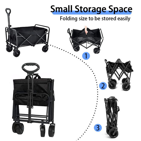 5寸可折叠手推车承载100KG-UK-7