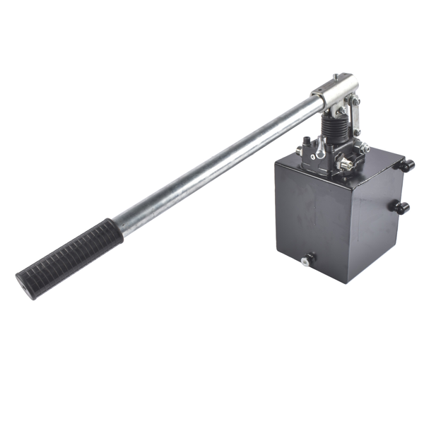 液压泵 Double Acting Hydraulic Piston Hand Pump with Valve 2.7 CID 5 Quart 3600 PSI 3/8" NPT-5