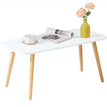 桌子 小方桌 80cm无抽 暖白色