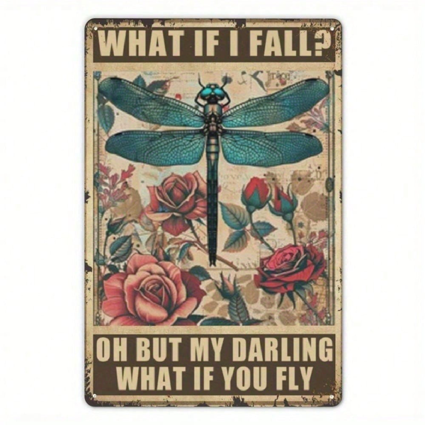 CIFbuy8x12 英寸 ( 20.3x30.5cm )复古风乡村风铝合金标牌适用于家居、Office（TikTok、temu下自提）-2