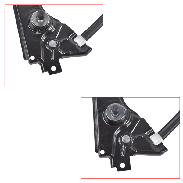 玻璃升降器 Front Left Right Window Regulator with Motor Fit for 2016-2024 Tesla Model X Sport Utility 2Pcs-6