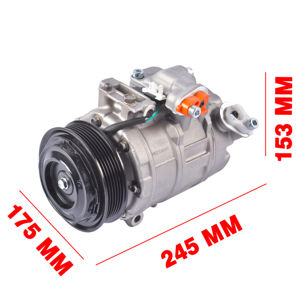 空调压缩机 Air Conditioner A/C Compressor with Clutch Replacement for Ford Explorer 2011-2015 BB5Z19703B EB5Z19703B-8