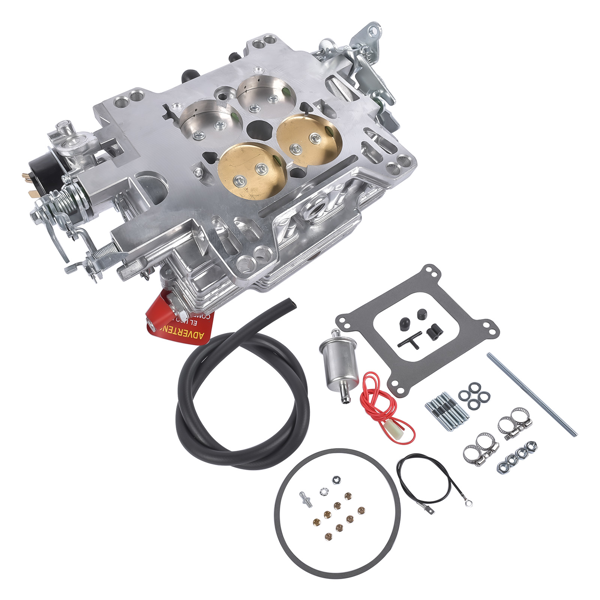 化油器 New Carburetor with Electric Choke Silver Fits for Performer 1413 4-Barrel Square Bore 800 CFM Aluminum 1413-800-2