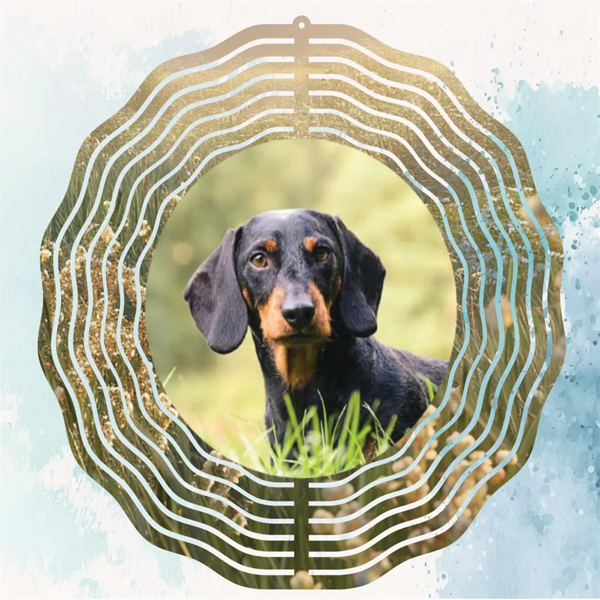 CIFbuy™定制照片风车：个性化 10英寸花园装饰品（在 TikTok、temu 下可自提）-7