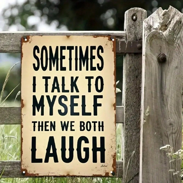 CIFbuy8x12 英寸 ( 20.3x30.5cm )复古风趣味铝合金标牌（TikTok、temu下自提）-2