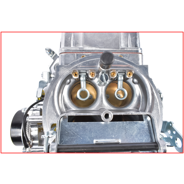 化油器 750 CFM 4 Barrel Double Pumper Carburetor Aluminum Electric Choke BR-67257 Shiny-4