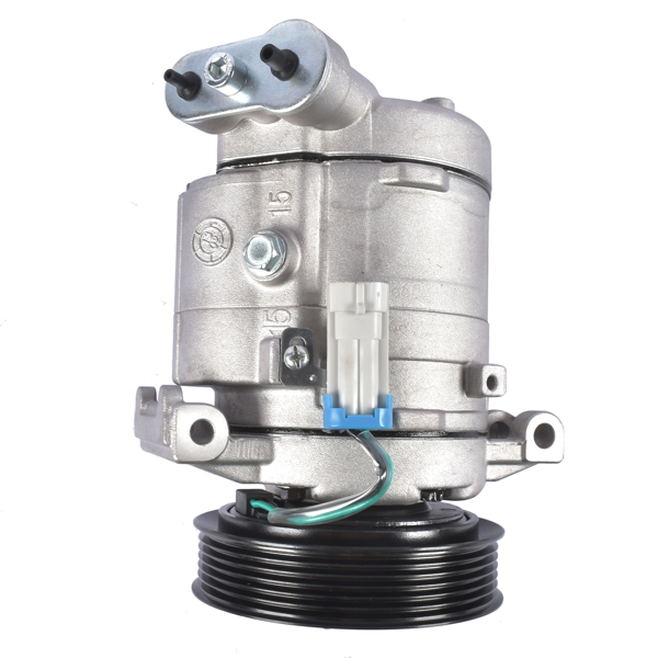 汽车空调压缩机 AC A/C Compressor with Clutch & CSP15 Compressor Fits for Chevy Sonic 2012 1.8L L4 FLEX DOHC 95935304 67695 68695-5