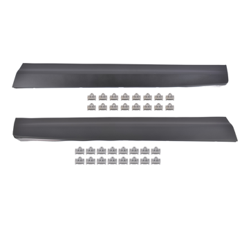 车门下饰条 Pair Front Left & Right Lower Door Trim Molding Black Fit for Cadillac XT5 2.0L 3.6L 2017-2025 85617328 85617327
