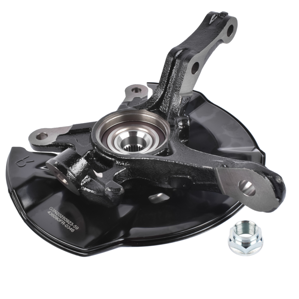转向节总成 Front Right Steering Knuckle & Hub Bearing Assy Replacement for Honda Civic 2012 L4 1.5 1.8L-6