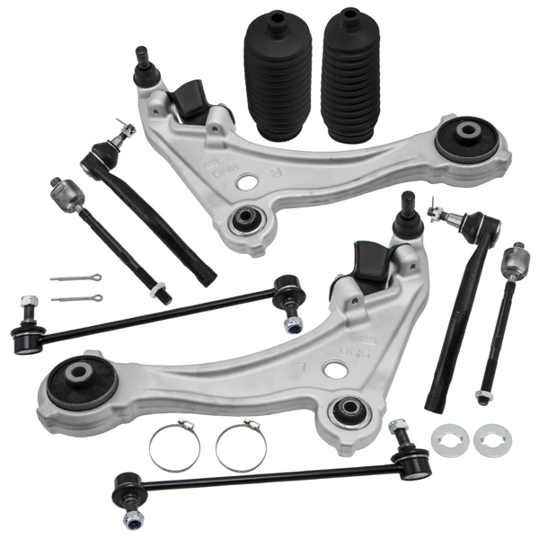 10件装 前下控制臂拉杆（左右对）适用于日产Maxima 2009-2014款-1