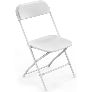 椅子 会议室折叠椅 白色 1把装
