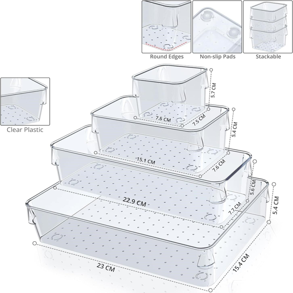 透明收纳盒25件套-5