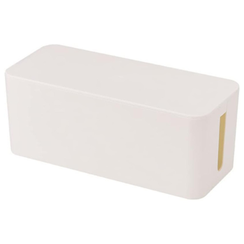 收纳盒 白色 中号 多功能电线收纳