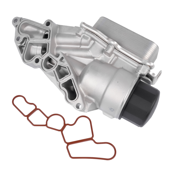 机油滤清器总成 Oil Filter Housing with Oil Cooler Fits for Mercedes C280 C230 C350 G550 ML350 ML450 ML550 S550 SLK350 SLK300 GL450 E550 GL550 R350 2003-2015 6421800165 2721800510-4