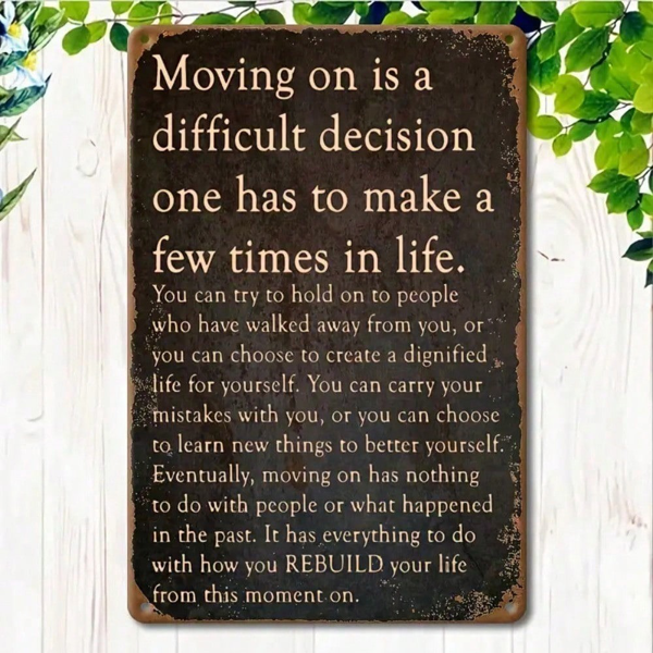 CIFbuy8x12 英寸 ( 20.3x30.5cm )复古风乡村风铝合金标牌Farmhouse适用于Office（TikTok、temu下自提）-4