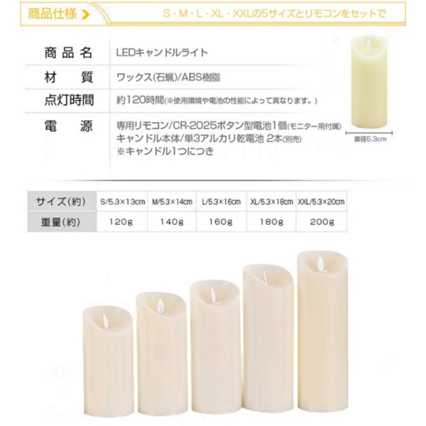 蜡烛灯 玻璃杯摇摆 三件套带遥控 仿真石蜡-3