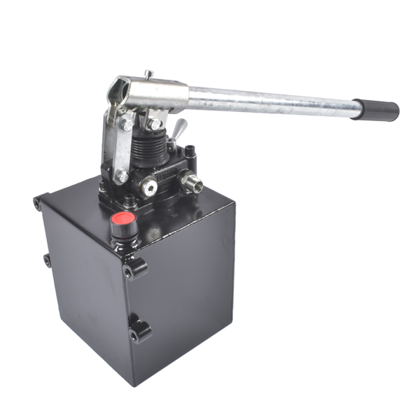 液压泵 Double Acting Hydraulic Piston Hand Pump with Valve 2.7 CID 5 Quart 3600 PSI 3/8" NPT-6