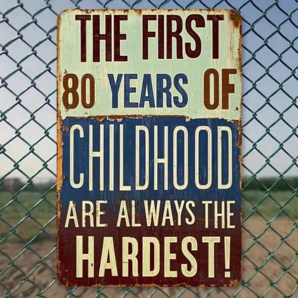 CIFbuy8x12 英寸 ( 20.3x30.5cm )复古风乡村风铝合金标牌适用于家居、酒吧、男士空间（TikTok、temu下自提）-7