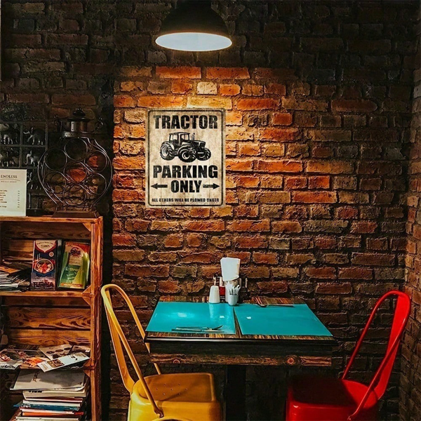 CIFbuy8x12 英寸 ( 20.3x30.5cm )复古风乡村风铝合金标牌Farmhouse适用于家居、酒吧、车库（TikTok、temu下自提）-4
