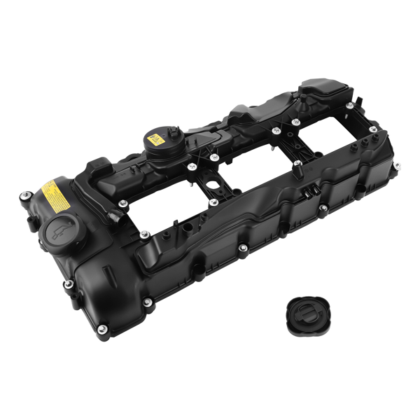 气门室盖、垫片和盖帽，适用于宝马 N55 发动机，车型包括 135i、335i、535i、640i、740i、X3、X5、X6 3.0L-2