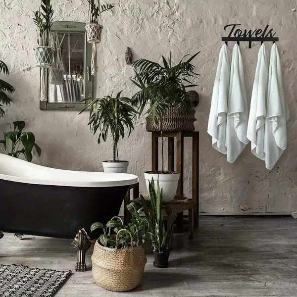 CIFbuy™ 农舍复古字母墙钩 门厅钥匙衣帽收纳架（TikTok、temu下自提）-2