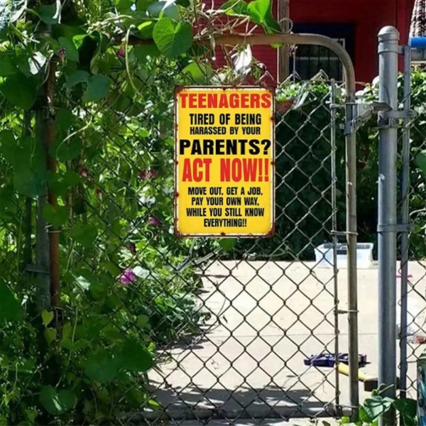 CIFbuy8x12 英寸 ( 20.3x30.5cm )复古风怀旧风铝合金标牌适用于家居、酒吧、男士空间（TikTok、temu下自提）-5