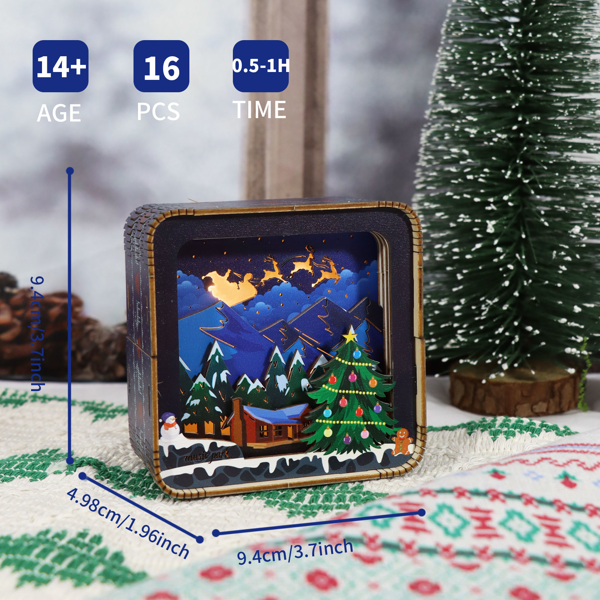 彩色圣诞小夜灯-5