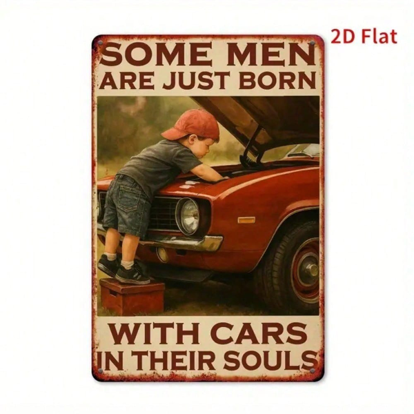 CIFbuy8x12 英寸 ( 20.3x30.5cm )复古风乡村风铝合金标牌适用于车库、Office（TikTok、temu下自提）-4