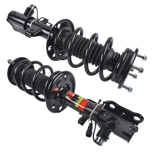 减震器 Pair Front Left & Right Shock Struts Assembly w/Electronic Replacement for Lincoln MKS 3.5L 3.7L 2013-2016 AST18205 AST18204-5