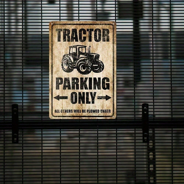 CIFbuy8x12 英寸 ( 20.3x30.5cm )复古风乡村风铝合金标牌Farmhouse适用于家居、酒吧、车库（TikTok、temu下自提）-5