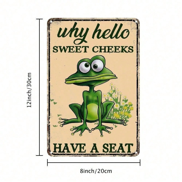 CIFbuy8x12 英寸 ( 20.3x30.5cm )复古风乡村风铝合金标牌适用于家居（TikTok、temu下自提）-4