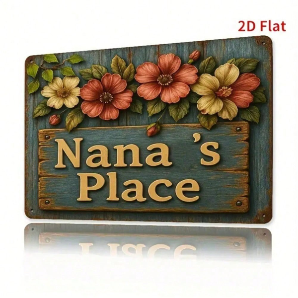 CIFbuy8x12 英寸 ( 20.3x30.5cm )乡村风铝合金标牌Farmhouse适用于家居（TikTok、temu下自提）-3