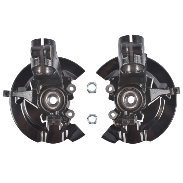 转向节总成 Pair Front Left + Right Steering Knuckle & Wheel Bearing Hub Assy Replacement for Ford Escape 2013-2019-4
