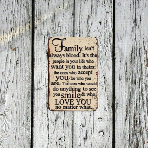 CIFbuy8x12 英寸 ( 20.3x30.5cm )复古风乡村风铝合金标牌Farmhouse适用于家居、Office（TikTok、temu下自提）-5