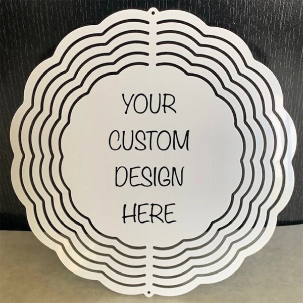 CIFbuy™定制照片风车：个性化 10英寸花园装饰品（在 TikTok、temu 下可自提）-3