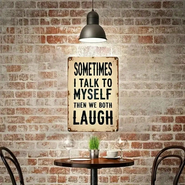 CIFbuy8x12 英寸 ( 20.3x30.5cm )复古风趣味铝合金标牌（TikTok、temu下自提）-6