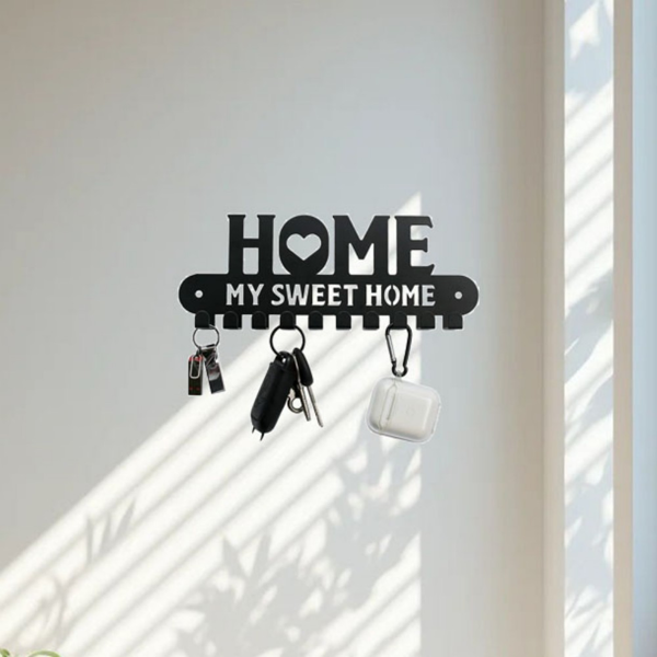 CIFbuy™ 节日主题壁挂钥匙架 玄关厨房收纳装饰（TikTok、temu下自提）-3