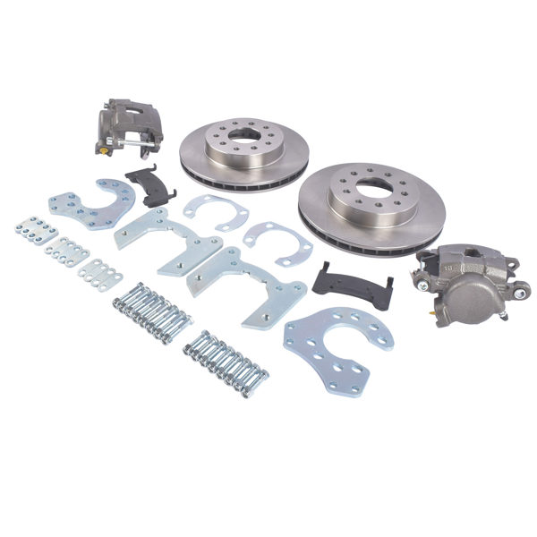 刹车盘套装 9 Inch Rearend Bolt-On Rear Disc Brake Kit Universal Kit Replacement for Ford Old & New Style-4