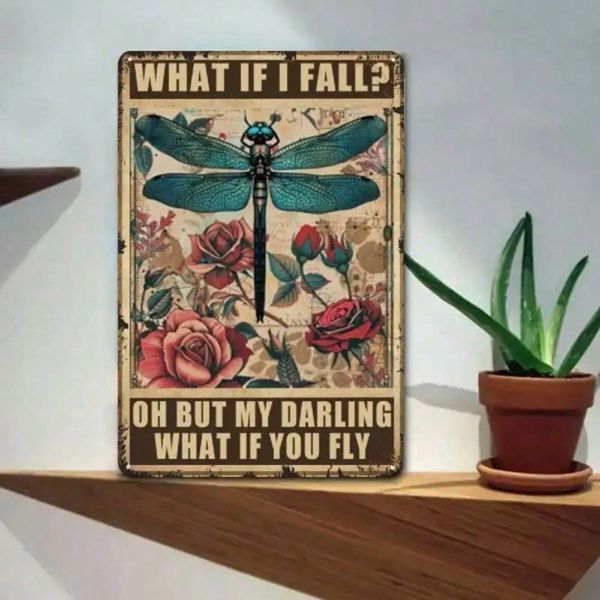 CIFbuy8x12 英寸 ( 20.3x30.5cm )复古风乡村风铝合金标牌适用于家居、Office（TikTok、temu下自提）-4